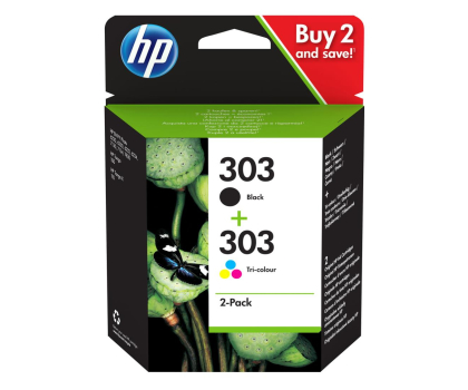 Tusz HP Zestaw 303 2 szt. color/black Instant Ink